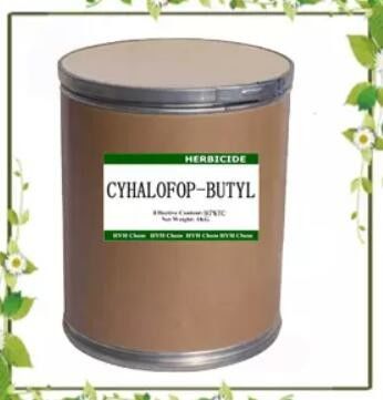 การควบคุมศัตรูพืช Cyhalofop Butyl 30% OD สารกำจัดวัชพืชนักฆ่าวัชพืชสำหรับทุ่งหญ้าสนามหญ้า